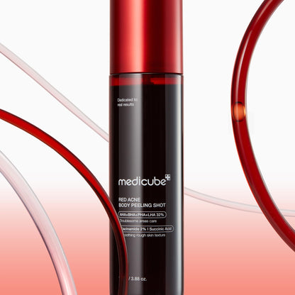 Medicube Red Acne Body Peeling Shot 110g | Body Exfoliating Treatment
