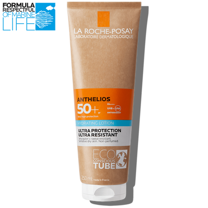 La Roche-Posay Anthelios Hydrating Lotion SPF 50+ 250ml tube, front