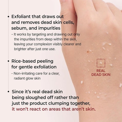 Dr.Melaxin Peel Shot Exfoliating Rice Ampoule 80ml | Gentle Resurfacing Ampoule