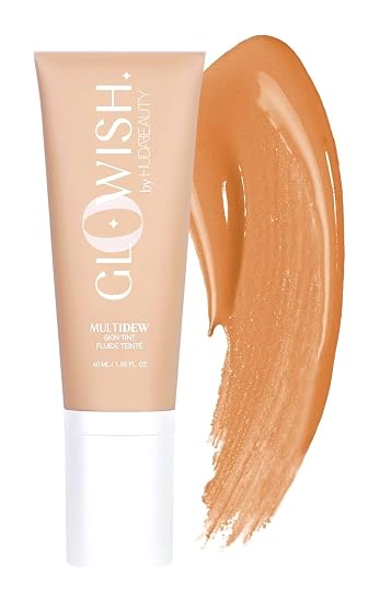 GloWish by Huda Beauty MultiDew Vegan Skin Tint Foundation