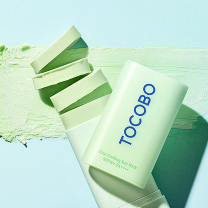 TOCOBO Cica Cooling Sun Stick SPF50 18g | Portable UV Protection