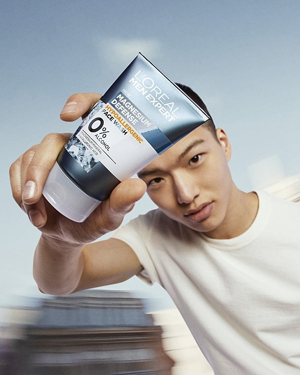 L'Oréal Men Expert Magnesium Face Wash 100ml, view 3
