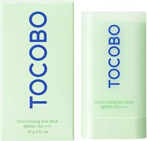 TOCOBO Cica Cooling Sun Stick SPF50+ PA++++ 18g Korean Sunscreen Stick