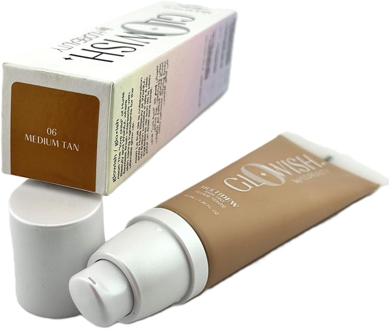 GloWish by Huda Beauty MultiDew Vegan Skin Tint Foundation - Image 4