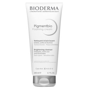 Bioderma Pigmentbio Foaming Cream Brightening Cleanser 200ml for Dark Spots and Radiant Skin