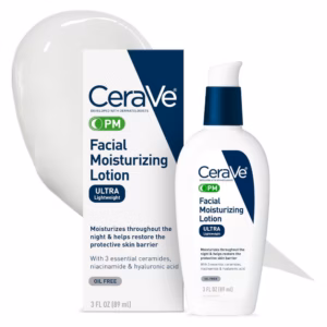 CeraVe PM Facial Moisturizing Lotion 60ml Night Face Moisturizer