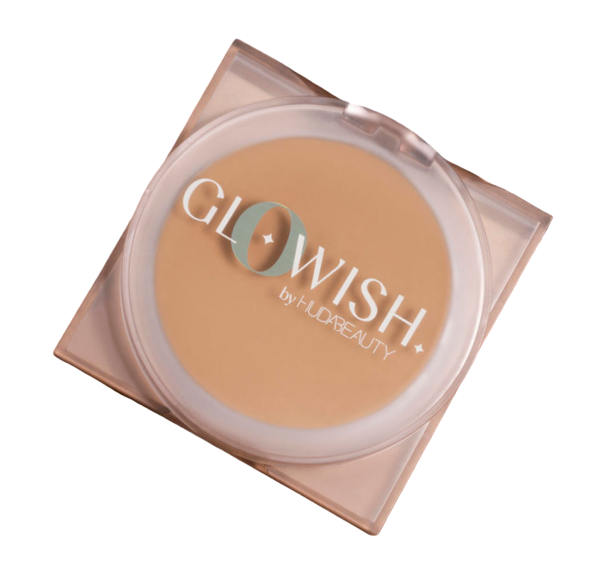 GloWish Luminous Pressed Powder by Huda Beauty in Shade 03 Light