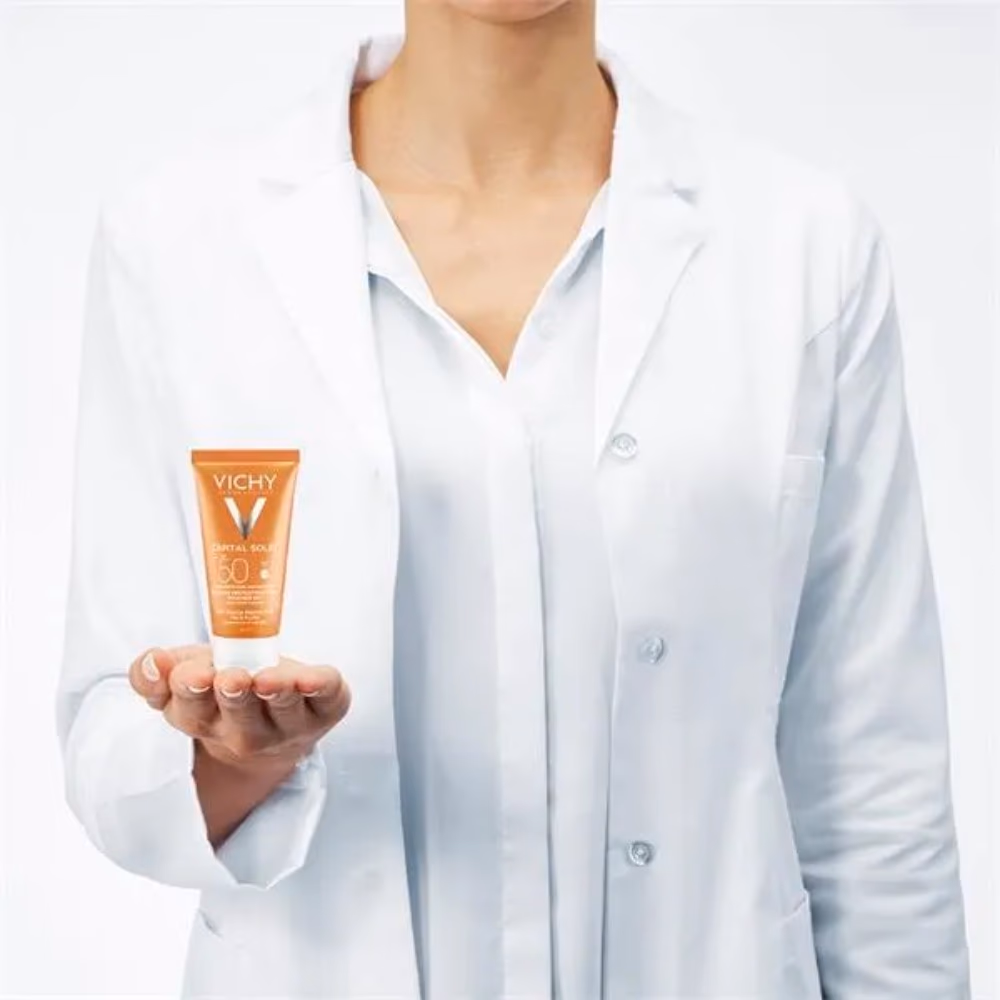 Vichy Capital Soleil Mattifying Face Fluid Dry Touch SPF 50+ 50ml - Image 3