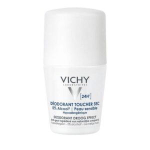 Vichy 24HR Deodorant Dry Touch Sensitive Skin 50ml Roll On