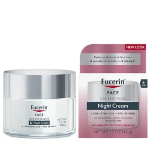 Eucerin Retinol Q10 Anti-Wrinkle Night Cream 48g for Sensitive Skin