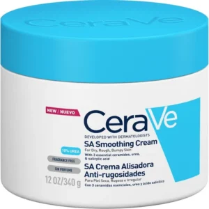 CeraVe SA Smoothing Cream 340g for Rough and Bumpy Skin