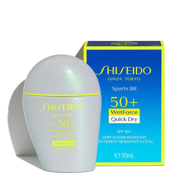 Shiseido Sports BB WetForce SPF 50 – Medium Dark (30ml / 1 oz) Sunscreen - Image 2